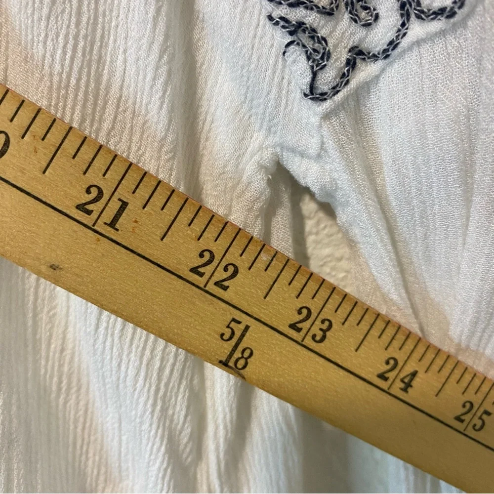 Free People Embroidered Boho Blouse - Picture 7 of 11